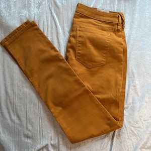 ‼️🤑FLASH SALE Super Skinny Mustard Yellow Jeans